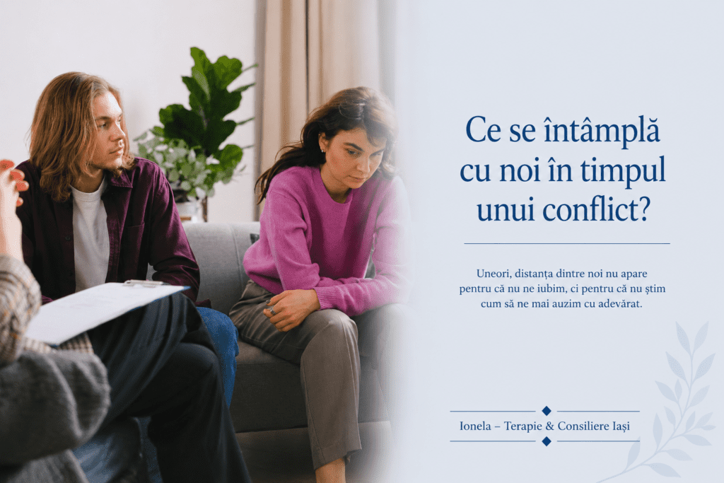 Ce se întâmplă cu noi în timpul unui conflict – sistemul nervos, emoțiile și tiparele relaționale